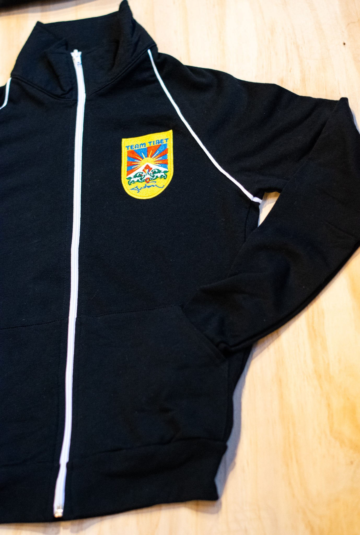 Team Tibet Full Zip Sweater