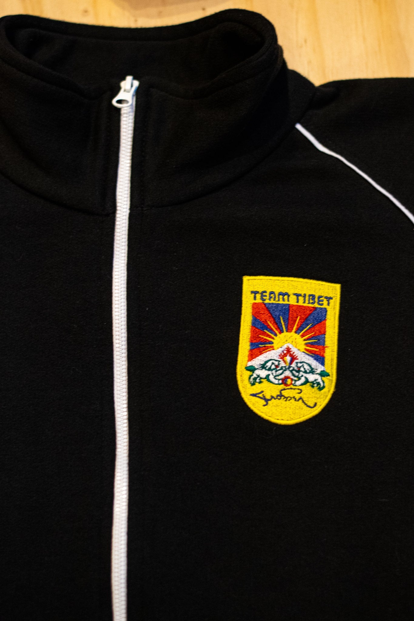 Team Tibet Full Zip Sweater