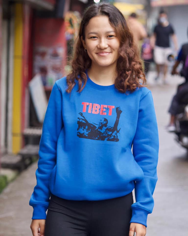 Tibet will be Free Graphic Crewneck