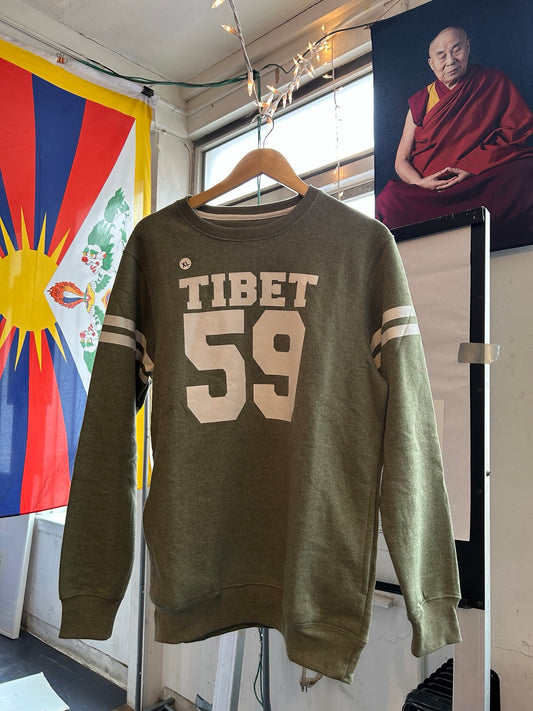 TIBET 59 Crewneck - Green
