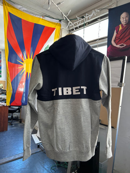 United for Tibet Full-Zip Hoodie - Navy [Kids]