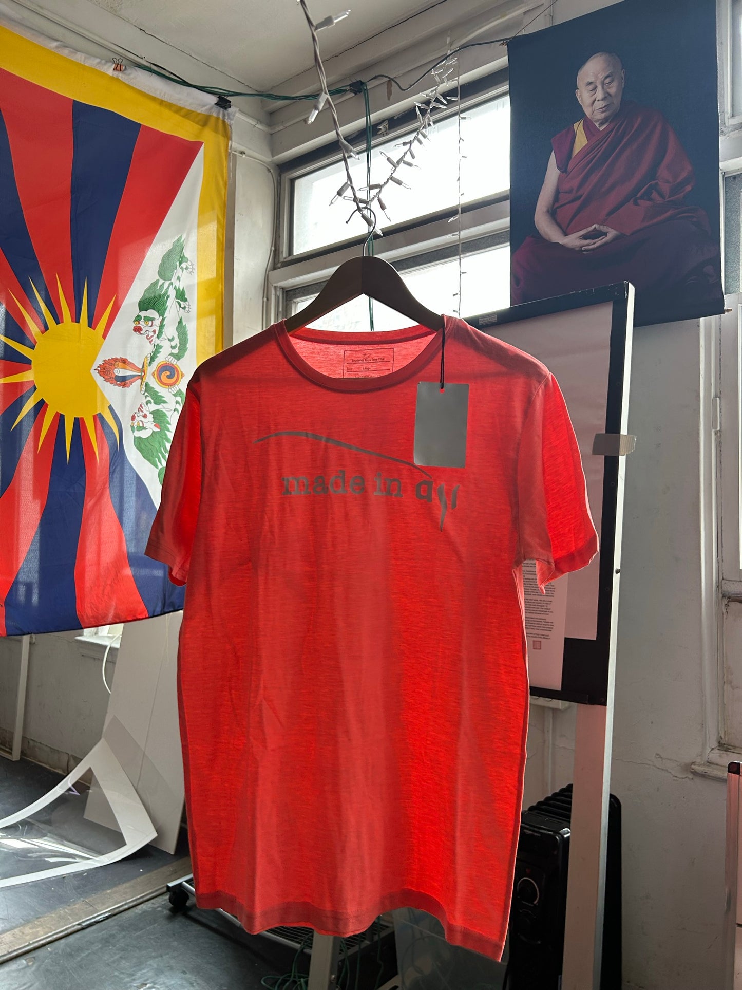 Made in Tibet (Bhoe) Tee - Pink