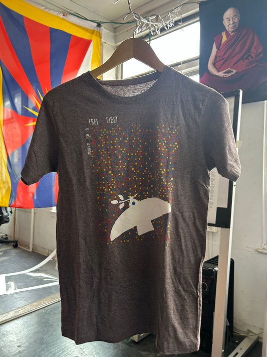 SFT Polka Dot Tee - Grey