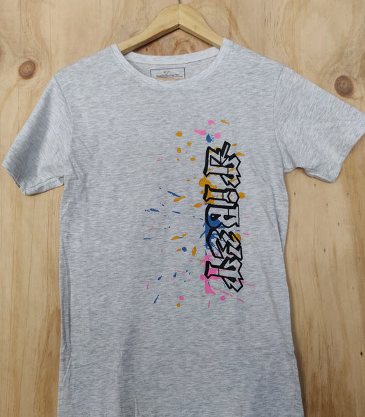 Tibet Graffiti Tee - Grey [Kids]