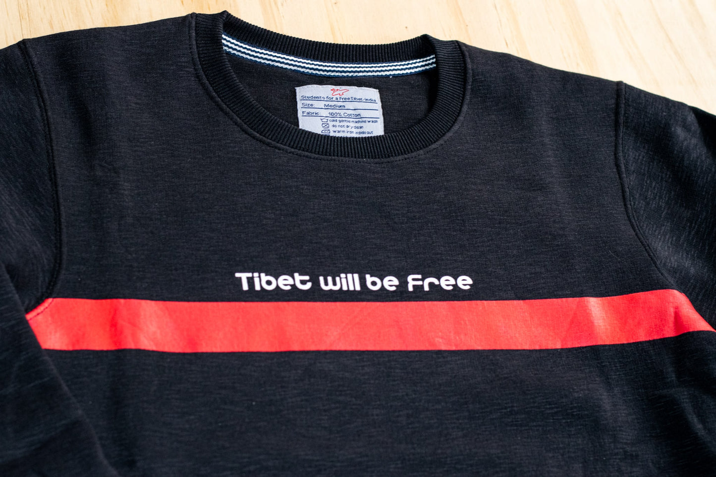 Tibet will be Free Crewneck Sweater