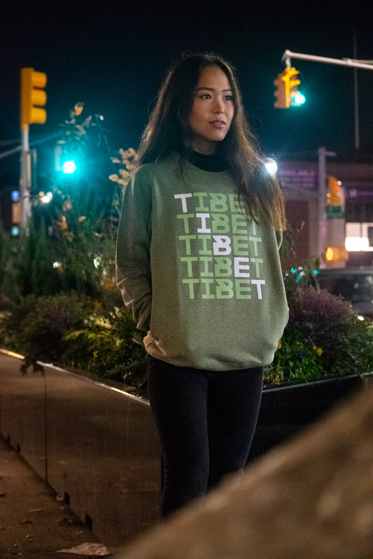 TIBET Slash Crewneck Sweater